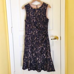 Eliza J Lace Cocktail Dress
